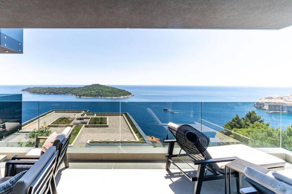 New&Luxury 5* With An Amazing View - Pure Apartment Dubrovnik Exteriör bild