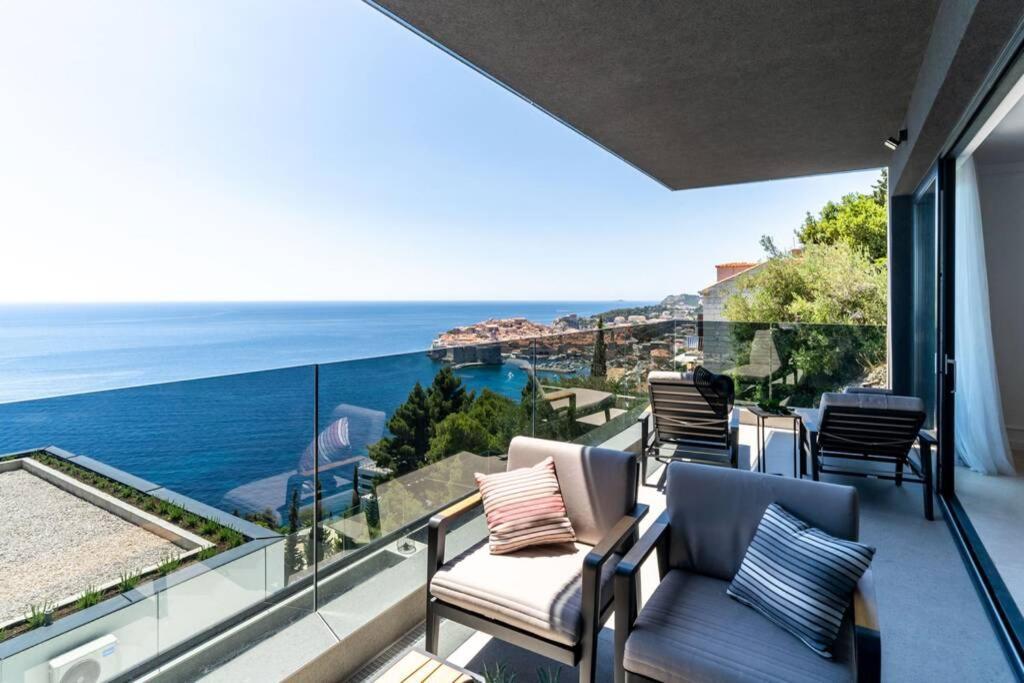 New&Luxury 5* With An Amazing View - Pure Apartment Dubrovnik Exteriör bild