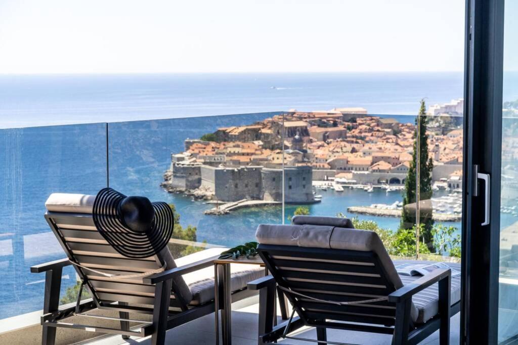 New&Luxury 5* With An Amazing View - Pure Apartment Dubrovnik Exteriör bild
